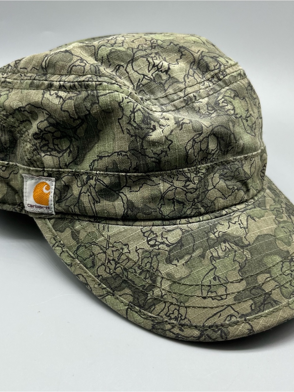 Carhartte Green Floral Camo Field Cap